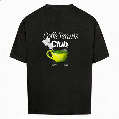 Coffee Tennis Club Oversized Shirt